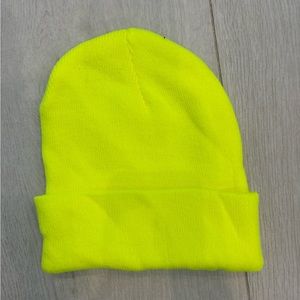 Port and Company, knit cap, neon yellow, one size fits most